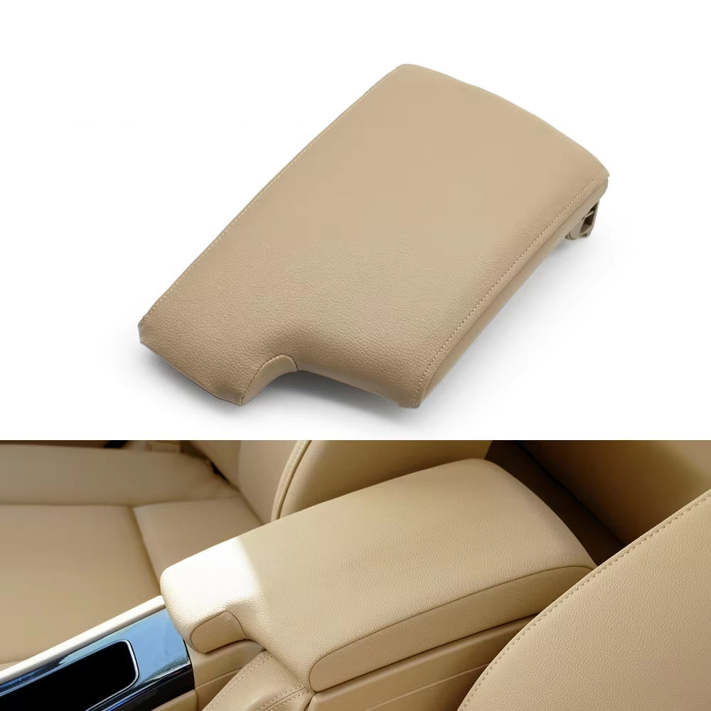LHD Central Console Storage Box Armrest Case Leather Cover For BMW 3 Series E90 E91 E92 E93 318 320 325 328 2005-2012