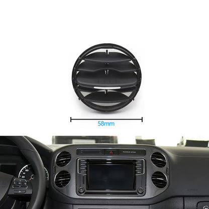 1/2PCS Car Front Rear Air Conditioning AC Vent Grille Air Vent Cover For VW Volkswagen Tiguan 2010 2011 2012 2013 2014-2017