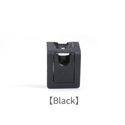 Car Rear Child Seat Anchor Slot Trim Cover Button Black Isofix For Toyota Camry 2017 - 2024 Daihatsu Altis Avalon 2019 - 2022