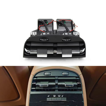 Rear Console Air Vent Assembly AC Vent Grill Outlet Cover Panel Repair kit Tab Clip Slider For Maserati Quattroporte 2013-2022