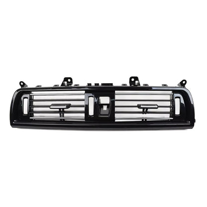 LHD RHD Piano Black Front Air Vents AC Outlet Panel Chrome For BMW 5 Series F10 F11 F18 520i 523i 525i 528i 535i