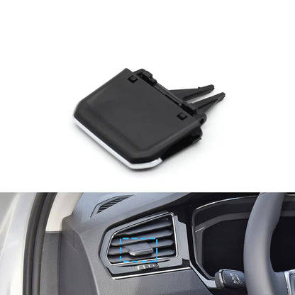 Car Front Air Conditioning AC Vent Toggle Piece Outlet Card Clip Wind Direction Plectrum Knob For VW Volkswagen Tiguan 2017-2022