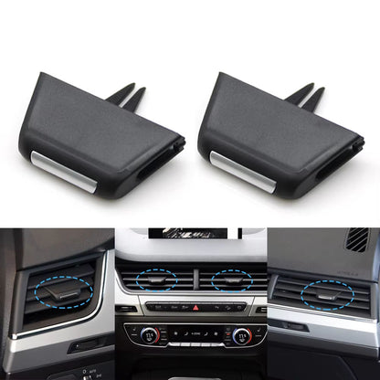 1/2/3/4PCS Car Front Air Vent Grille AC Tab Clip Slider Repair Kit For Audi Q7 2016 2017 2018 2019
