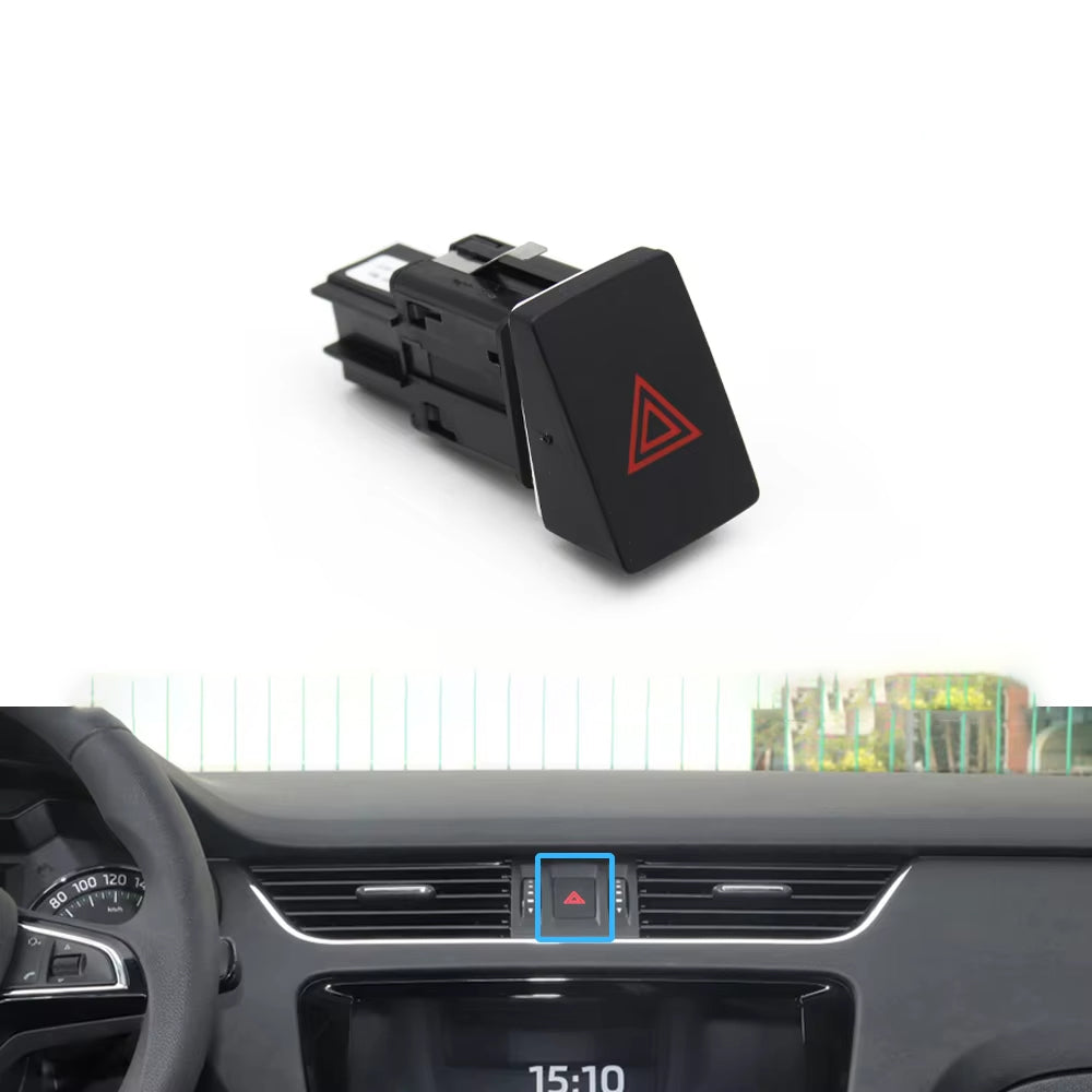 Car Front Rear Dashboard Air Vent AC Vent Grille Assembly For Skoda Octavia 3 A7 5E MK3 2015-2021 5E0820951,5E0819702,5ED819203