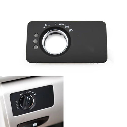 LHD Car Dashboard Headlight Control Switch Panel Cover Trim For Mercedes Benz W251 R-Class R280 R300 R350 R400 R500 2005-2017