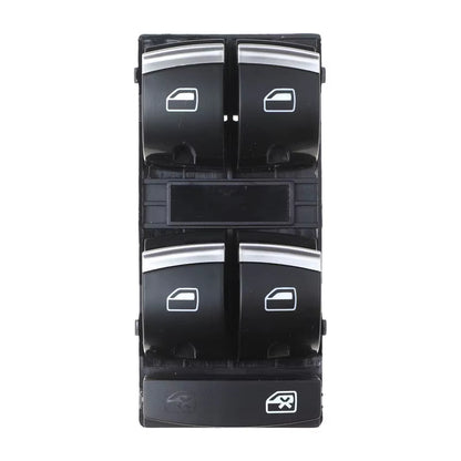 New Chrome Master Window Switch For Audi A3 8P A6 S6 RS6 C6 Q7 2004-201 4F0959851H 4F0959855B 4F0 959 851H Button Console