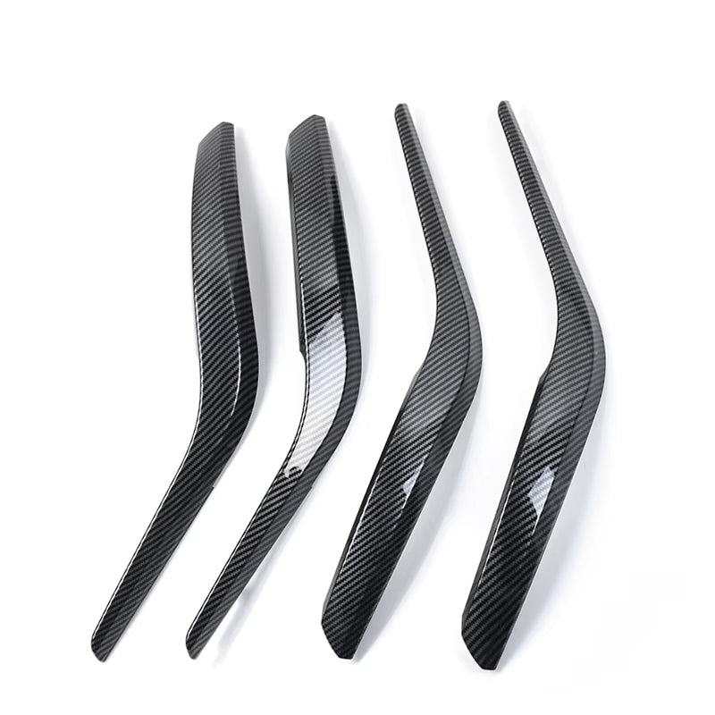 4PCS Set Car Interior Door Front Rear Left Right Pull Handle Outer Cover Trim For BMW X1 E84 2010-2016