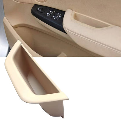 LHD RHD Interior Passenger Door Pull Handle Leather Cover With Inside Handle Assembly For BMW X3 X4 F25 F26 2010-2016