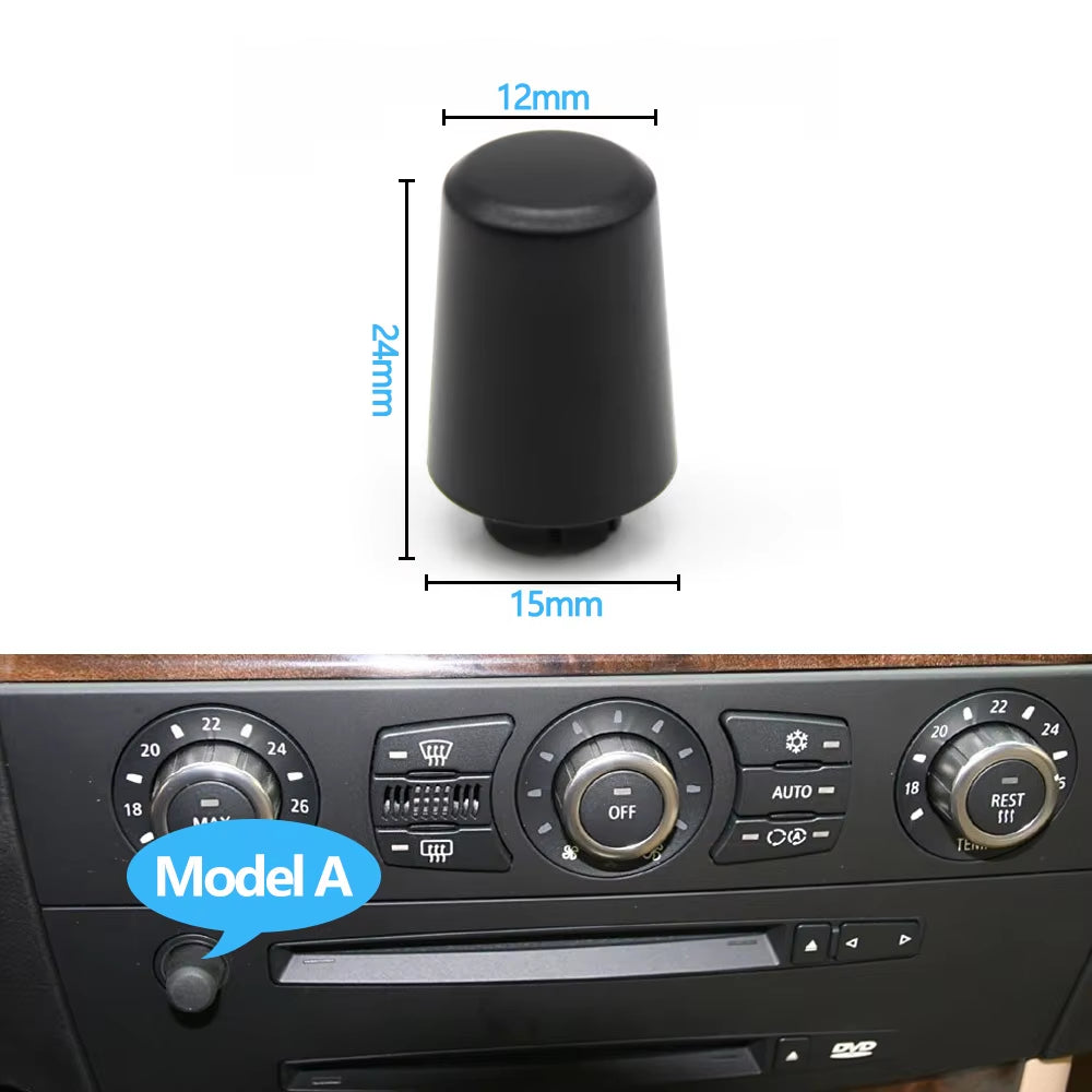 Car Radio CD Player Volume Button Knob For BMW 5 6 7 Series E60 E61 E63 E64 E65 E66 520i 525i 530i 530d 520d 2004-2007