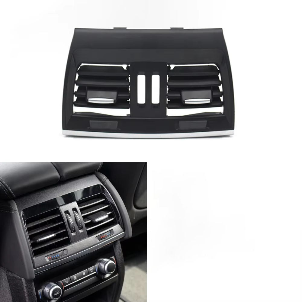 Car Rear Central Console Air Conditioning Ac Vent Outlet Grill Panel Cover For BMW X5 X6 F15 F16 F85 F86 64229252012 64229252013