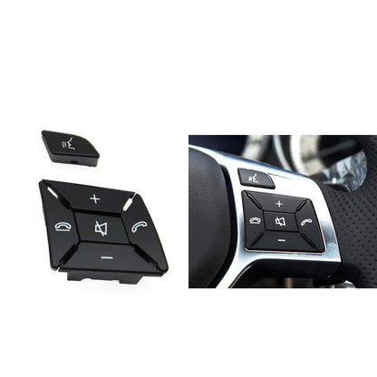 W204 Car Steering Wheel Switch Multi-functional Button For Mercedes BENZ C E A GLK Class X204 W212 W156 W246 W207 W117 W218