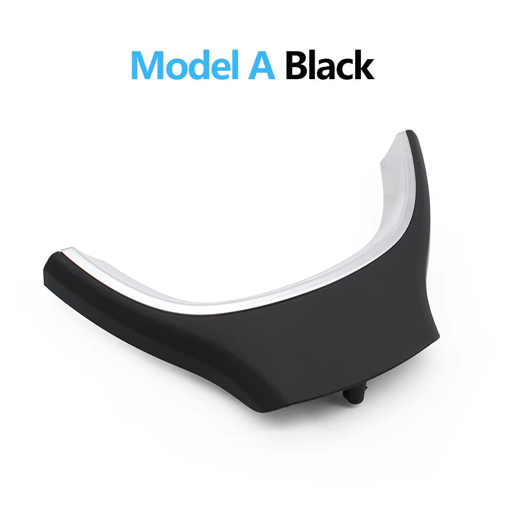 LHD RHD Car Carbon Fiber Steering Wheel Cover Trim Replacement For BMW 5 5GT 6 7 Series F10 F11 F07 F06 F12 F01 F02 2009-2016