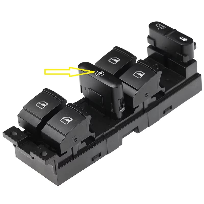 1J4959857B Electric Power Master Window Switch Car 1J4959857D For VW Golf MK4 Jetta Bora Passat B5 Seat Leon Toledo Superb