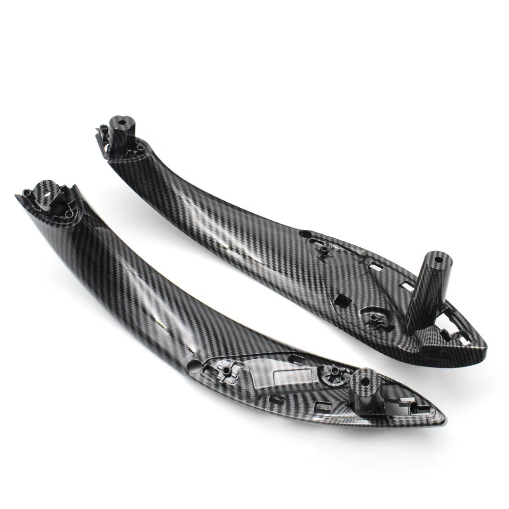 Carbon Fiber Interior Door Inside Pull Handle Trim Cover For BMW 3 4 Series M3 M4 F30 F34 F36 F32 F33 F80 F82 F83
