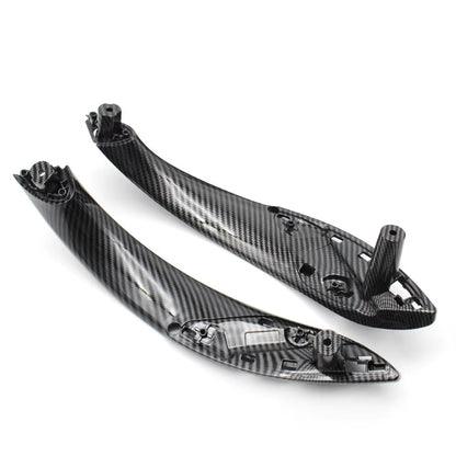 Carbon Fiber Interior Door Inside Pull Handle Trim Cover For BMW 3 4 Series M3 M4 F30 F34 F36 F32 F33 F80 F82 F83