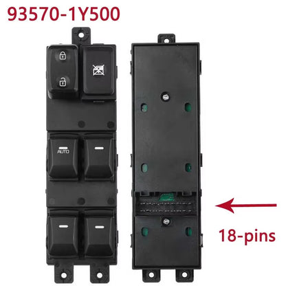 New 93570-1Y500 Window Electric Switch For Kia Morning for Kia Picanto TA 2011-2017 49749B-1000 935701Y500