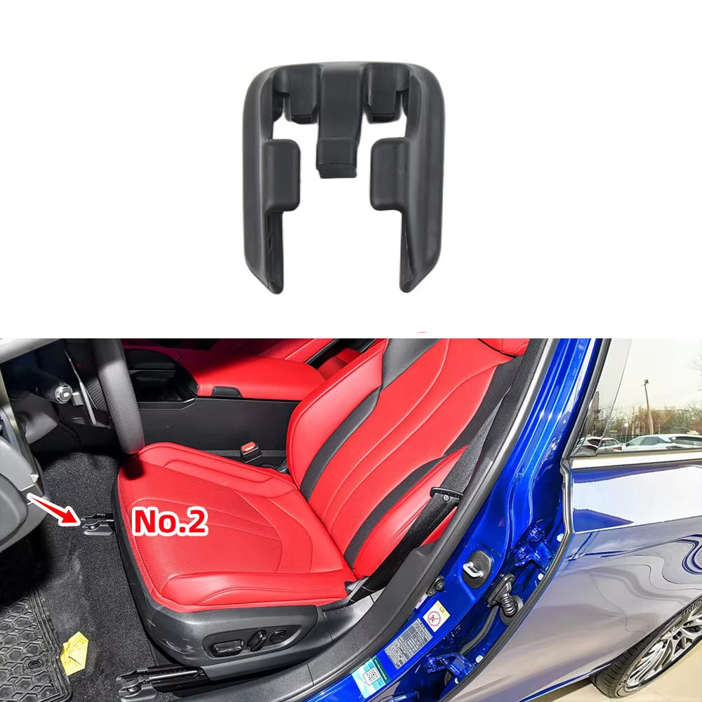 Front Seat Rail Trim Cover Track Panel For Toyota ASZ10 AXZA10 MXUA80 KZSM30 JPD20 2018-2022 Interior Slide Rail Molding