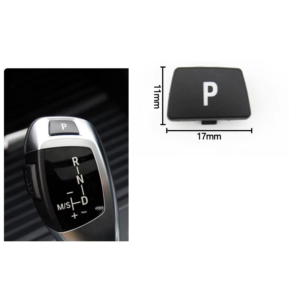 Car Gear Lever Auto Parking Button Cap For BMW 1 2 3 4 5 7 X3 X4 X5 X6 E60 F20 F21 F30 F34 F36 F10 F11 F01 F02 F07 F25 F26 F15
