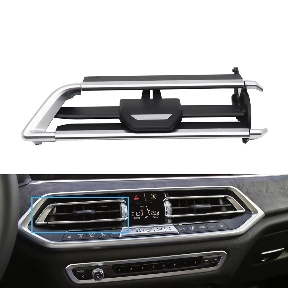 Car Front Middle Left Right Air Vent Outlet Grille AC Slide Clip Repair Kit For BMW X5 X6 X7 Series G05 G06 G07 64119458543