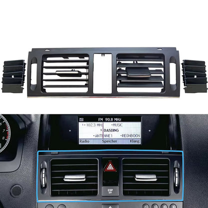 LHD RHD W204 Console Air Conditioner AC Vent Grille Panel For Mercedes Benz C Class C180 C200 220 230 260 C300 350 2007-2011