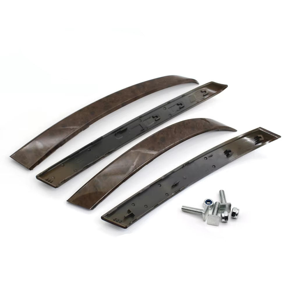 2/4PCS Car Interior Front Rear Door Left Right Grip Handle Trim Cover For BMW 5 Series M5 E60 E61 2004 2005 2006