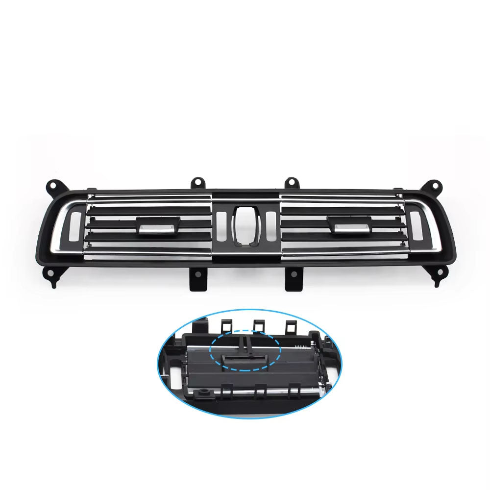 Car Front Console Central Left Right Air Conditioner AC Vent Grille Outlet Cover Panel For BMW 7 Series F01 F02 2009-2016