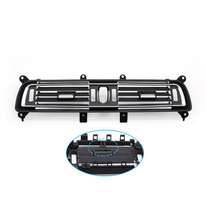 Car Front Console Central Left Right Air Conditioner AC Vent Grille Outlet Cover Panel For BMW 7 Series F01 F02 2009-2016