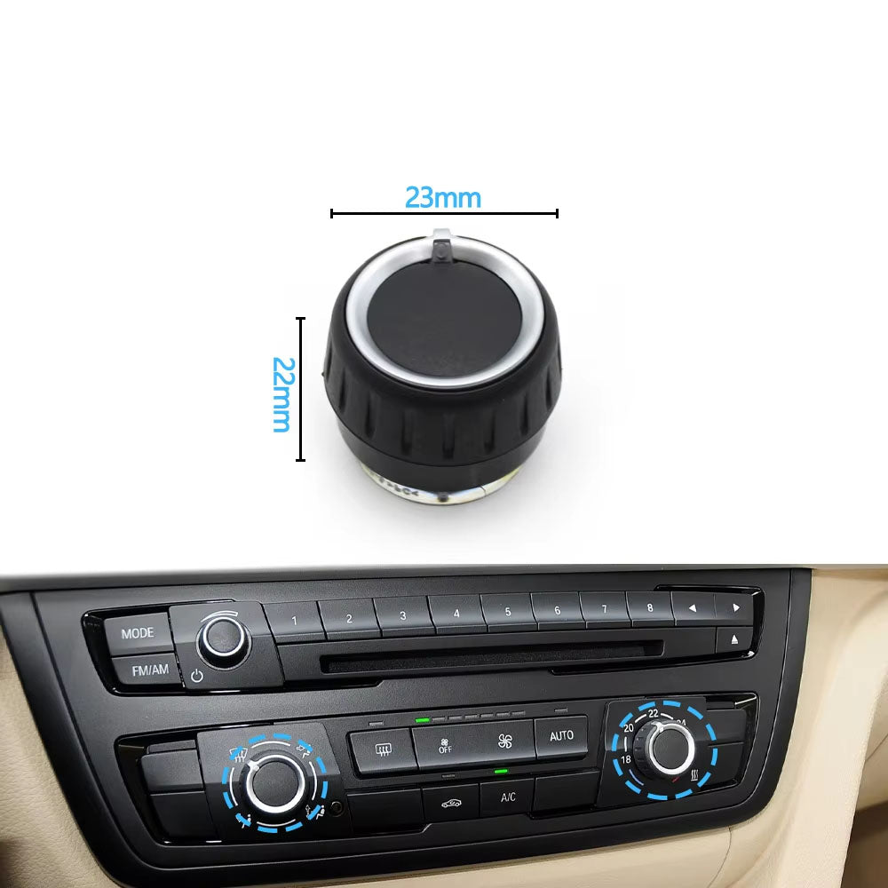AC Heater Climate Control Switch AC Button Radio Volume Knob Cap For BMW 1 2 3 4 M4 Series F20 F21 F22 F87 F30 F31 F34 F32 F36