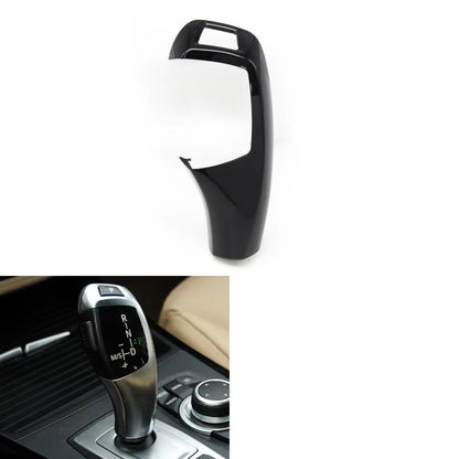 LHD RHD Car Gear Shift Knob Trim Cover Auto P Parking Button Cap For BMW X5 X6 E70 E71 E72 2007-2013 61319116587