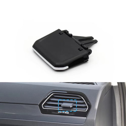 Car Front Air Conditioning AC Vent Toggle Piece Outlet Card Clip Wind Direction Plectrum Knob For VW Volkswagen Tiguan 2017-2022