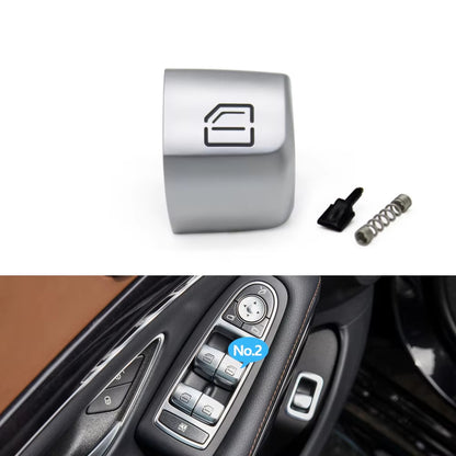 W222 Car Window Switch Repair Button Cover Control Switch Key Cap For Mercedes Benz S E Class W213 S320 S350 S450 S500 S560