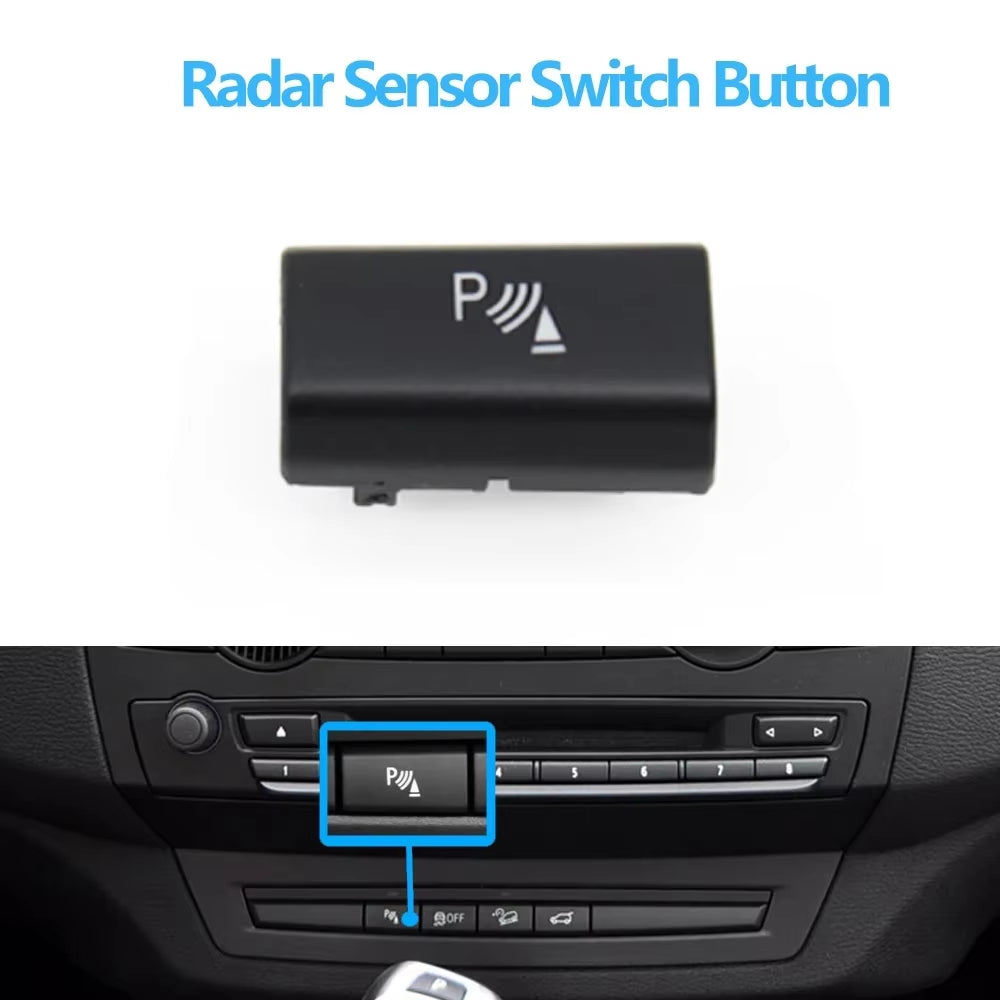 Car Dashboard Tailgate Rear Trunk Switch Button Cover Cap Replacement For BMW X5 E70 2006-2013 X6 E71 2008-2014