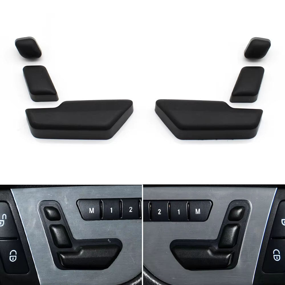 Car Left Right Seat Headrest Adjust Control Button Switch Cover For Mercedes BENZ W204 C204 X204 GLK204 W212 W207 W166