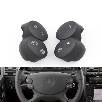 One Pair Car Left Right Multi-Function Steering Wheel Switch Control Buttons For Mercedes Benz E G CLS CLK W211 W463 W209 W219