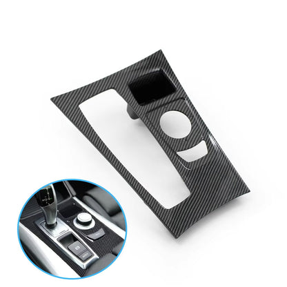 LHD Car Middle Console Gear Shifter Trim Cover Panel For BMW X5 X6 E70 E71 E72 2007-2009 51166954947,51169164485