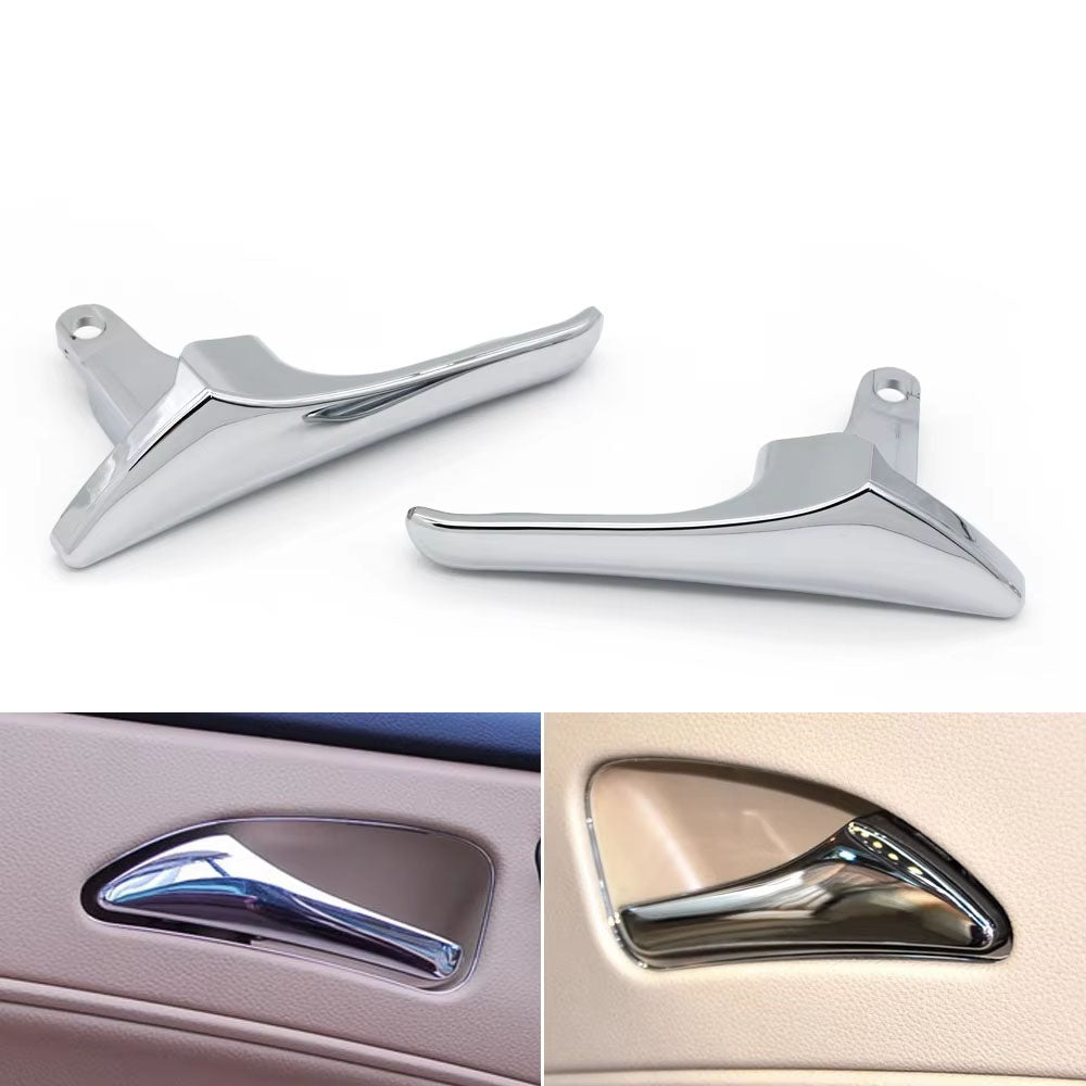 1/2/4PCS Car Left Right Chrome Door Pull Handle For Mercedes Benz E CLS Class W211 W219 E320 E500 E63 AMG 2117660124,2117660224