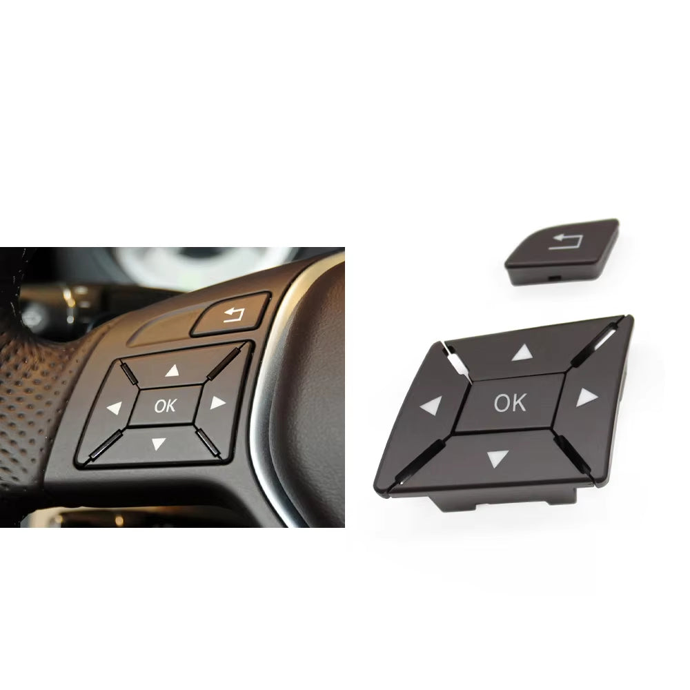 W204 Car Steering Wheel Switch Multi-functional Button For Mercedes BENZ C E A GLK Class X204 W212 W156 W246 W207 W117 W218