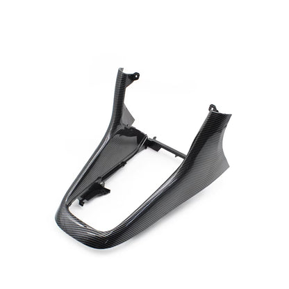 Black Carbon Fiber Car Center Console Gear Shift Knob Frame For Volkswagen VW Golf MK6 2008 2009 2010 2011 2012 2013 5K0863680