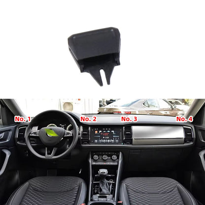 AC Air Vent Clip Repair Kit For Skoda Kodiaq 2017-2025 Front Rear Dashboard Air Vent Replacement 56G819701 56G819702 56G820951
