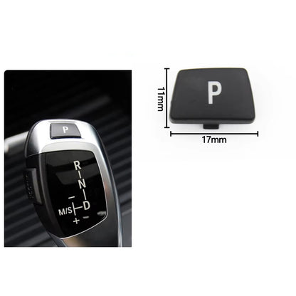 Car Gear Lever Auto Parking Button Cap For BMW 1 2 3 4 5 7 X3 X4 X5 X6 E60 F20 F21 F30 F34 F36 F10 F11 F01 F02 F07 F25 F26 F15