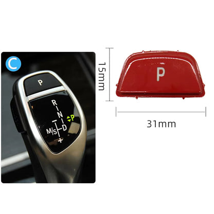 Car Gear Shift Lever Auto Parking P Button Cap Cover Replacement For For BMW 3 5 7 X3 X4 X5 X6 Series E90 F30 F10 F01 F25