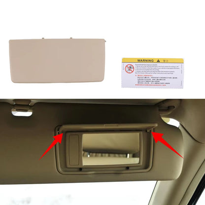 Car Sun Visor Makeup Mirror Cover Replacement for Honda CRV CR-V RE1 2007-2011 -Auto Interior Cosmetic Mirror Cover Accessories