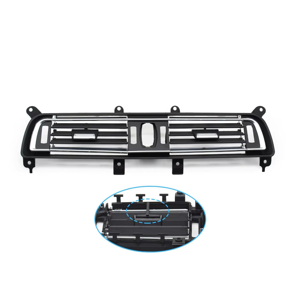Car Front Console Central Left Right Air Conditioner AC Vent Grille Outlet Cover Panel For BMW 7 Series F01 F02 2009-2016