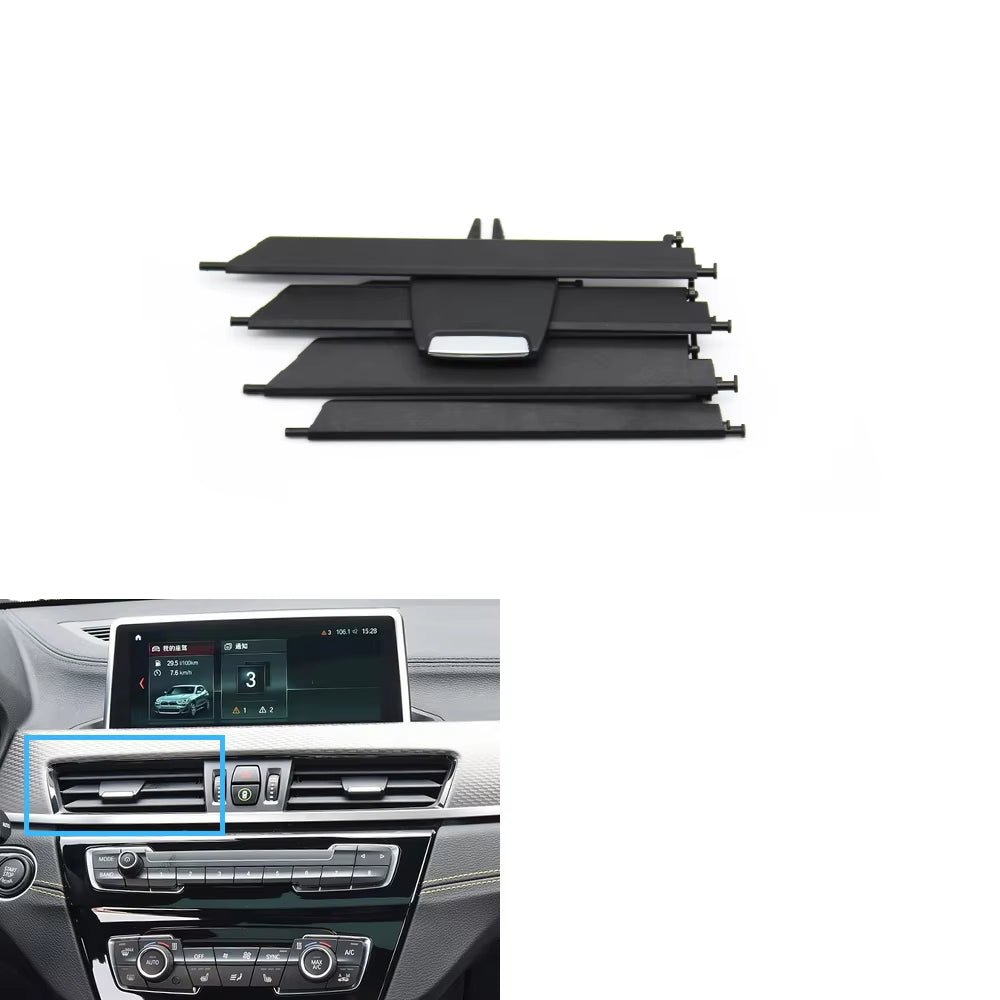 Car Front Dashbpard Air Conditioning Middle Left Right AC Vent Grille Repair Kit For BMW X1 X2 2 Series F48 F49 F39 F45 F46