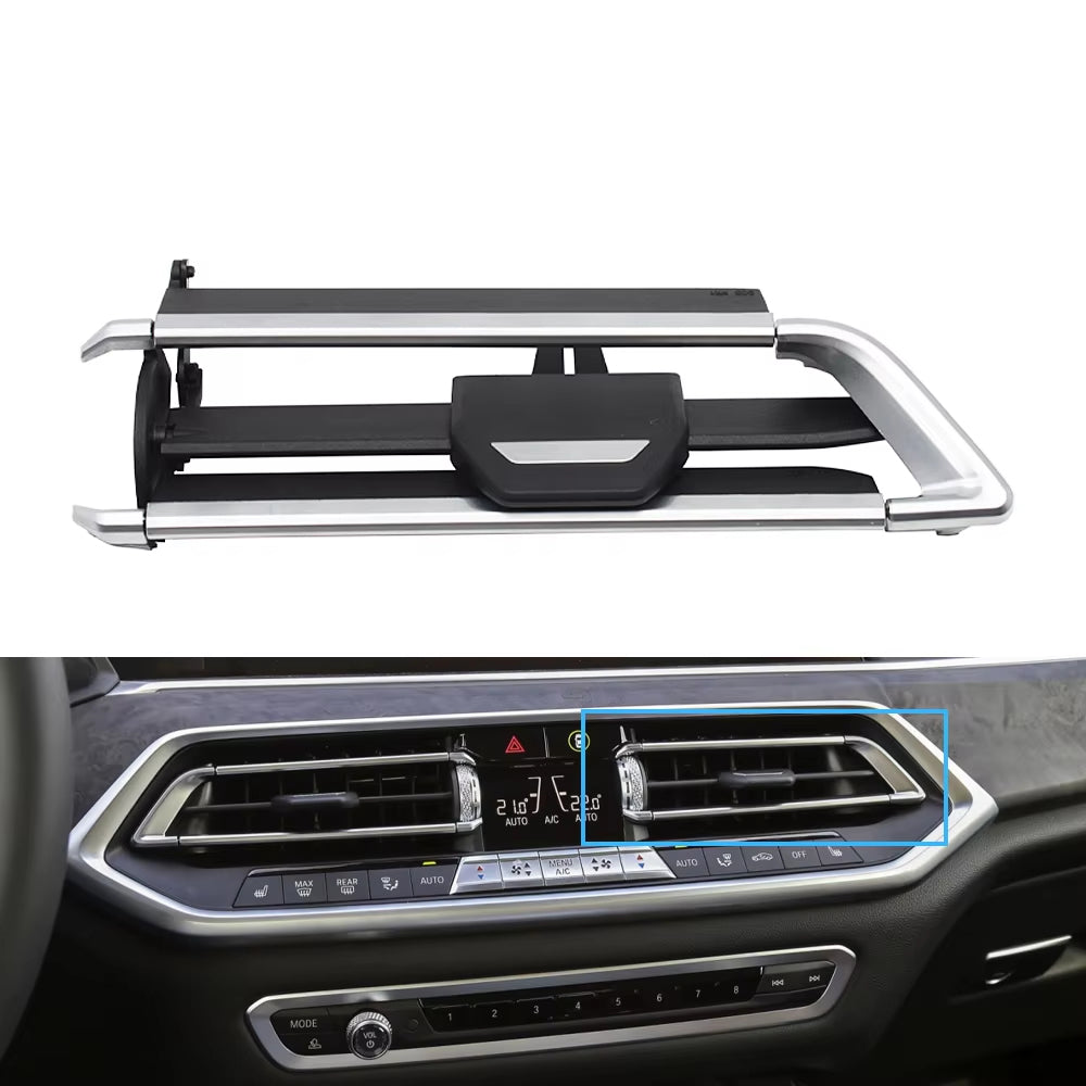 Car Front Middle Left Right Air Vent Outlet Grille AC Slide Clip Repair Kit For BMW X5 X6 X7 Series G05 G06 G07 64119458543