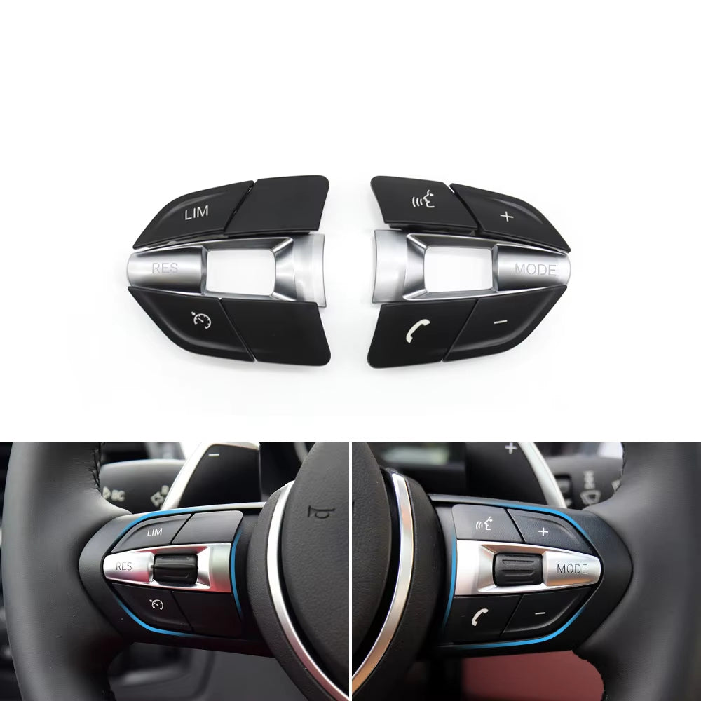 Car Steering Wheel Button Knob Replacement For BMW F10 F11 F30 F31 F34 F01 F02 F07 F06 F12 F25 F26 F15 F16 M2 M3 M4 M5 X5M X6M