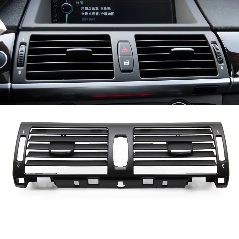 LHD RHD Front Central Left Right Rear Air Conditioning AC Vent Grille Outlet Cover For BMW X5 X6 E70 E71 E72 2007-2013