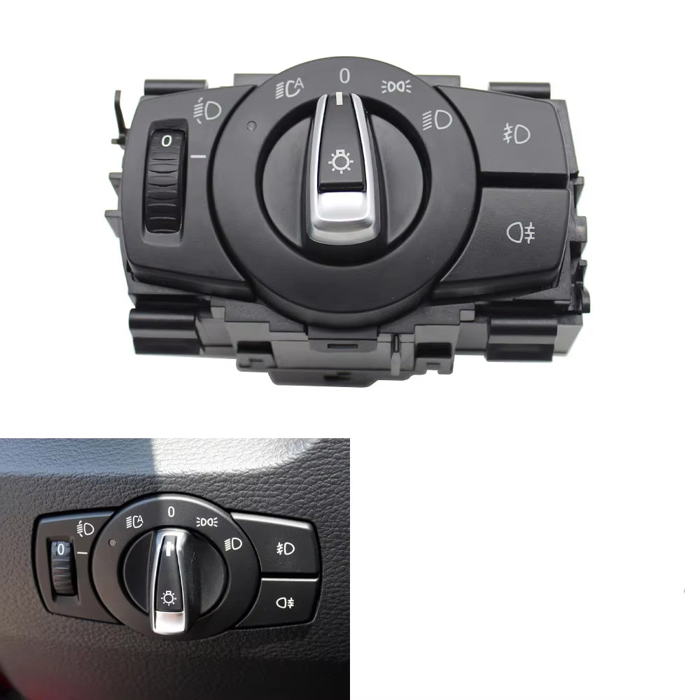 Car Front Headlamp Head Light Switch Assembly For BMW 1 3 X1 Series E87 E88 E81 E82 E90 E91 E92 E93 E84 61319169403,61319169405