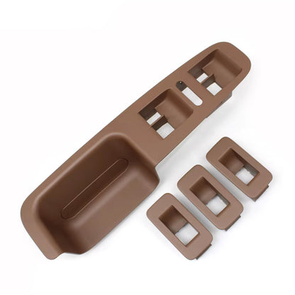 4PCS Set Car Front Rear Left Right Door Window Switch Cover Panel Trim Replacement For VW Volkswagen Touareg 2003-2010