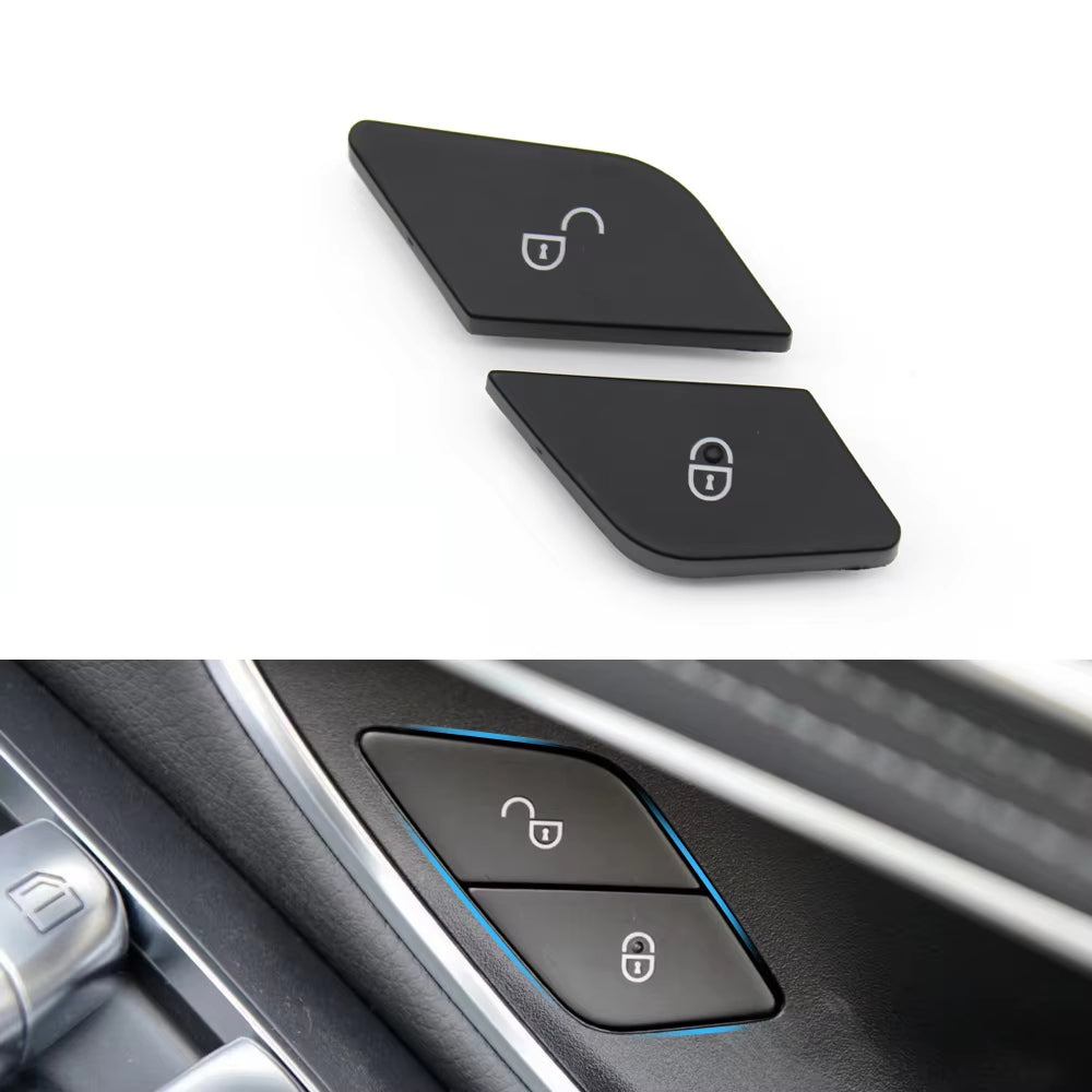 Car Left Right Side Door Security Lock Unlock Switch Repair Button Cover For Benz C EQC GLC V W205 X253 W447 N293 2059055251
